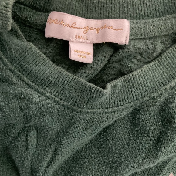 Spiritual Gangster Trust The Universe Malibu Hacci Pullover Teal - Picture 5 of 5